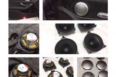 徐州汽车音响奔驰C200改装丹拿专车专用喇叭——沃富林汽车音响