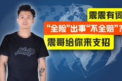 《震震有词》“全险”出事“不全赔”？震哥给你来支招