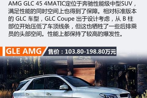 2017年销增三成！一张图看懂梅赛德斯-AMG品牌SUV在售车型