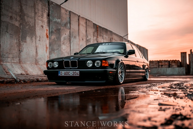 老马焕发新容颜 宝马E32改装案例