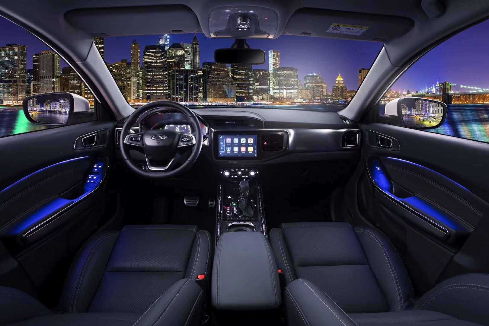 奇瑞瑞虎8内饰首次亮相 将于2018北京车展上市