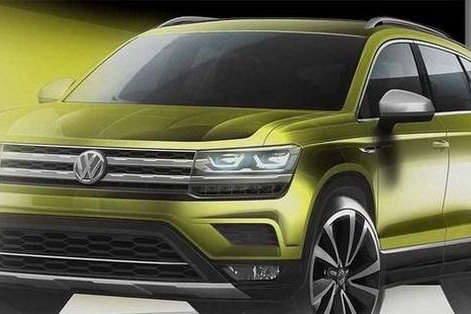大众全新紧凑型SUV预告图 或命名途陆