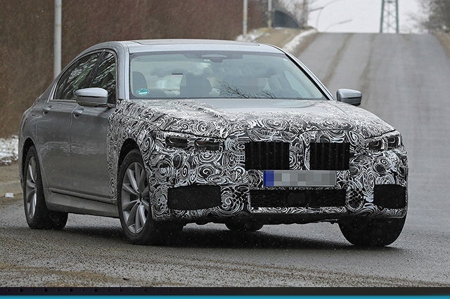 碟中谍|伪装藏不住一颗年轻的心，宝马7系谍照下掩藏的细节