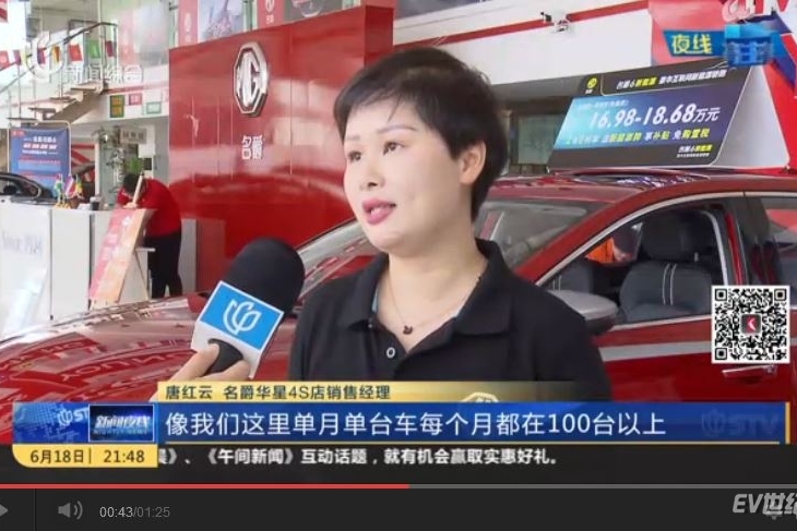 上海单店月销过100，名爵6新能源热销背后深层次原因竟是TA！