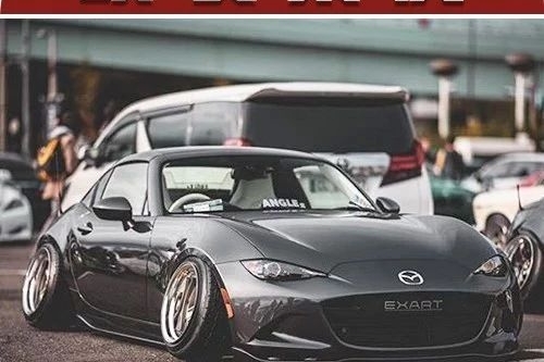 日系后驱敞篷的马自达MX-5，不去跑山却玩起大倾角姿态同样迷人！