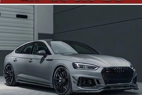 全新奥迪RS5刚上市就改装，更有火箭排气抢足你的眼球！