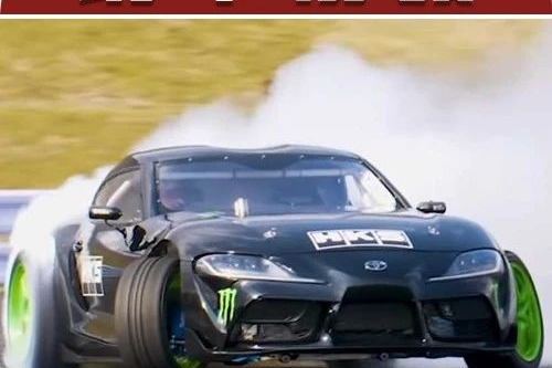 全新丰田Supra移植2JZ过程，打造完成后参加比赛过程中突然着火！