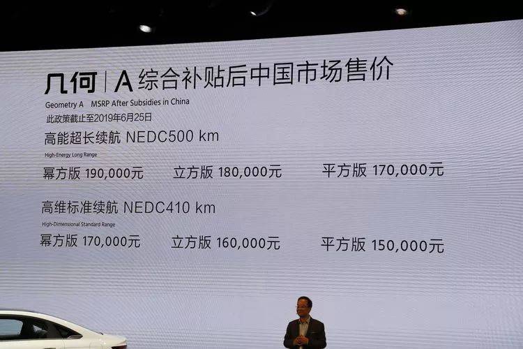 根本不Care 造车新势力的几何A，能拿到在座各位的“几个A”