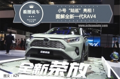 小号“陆巡”亮相上海车展！图解全新一代RAV4