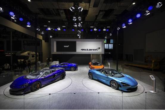 迈凯伦携720S Spider/600LT Spider亮相上海车展