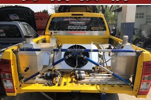 爆改骚黄五十铃，看样子这马力超千匹了吧？丨街拍投稿419期