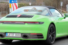 新款保时捷911 Targa无伪谍照曝光，玻璃尾窗哟！