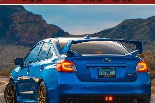 斯巴鲁WRX STi换上钛合金排气，在山路上炸了一天！