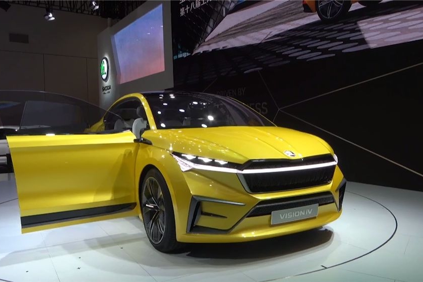 上海车展，这辆斯柯达概念车真帅！