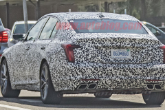 凯迪拉克CT5 V-Sport谍照曝光，四出排气是亮点