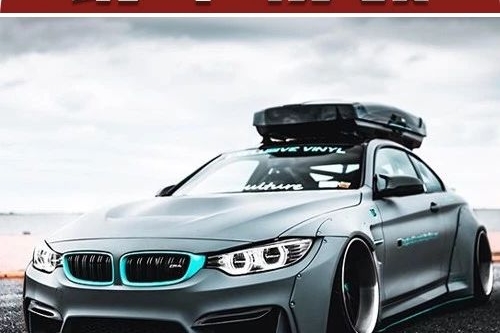 背着书包换上宽体的宝马M4，贴地的姿态简直就是完美！