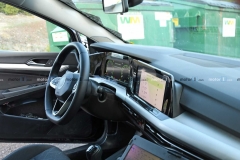 配备两块大屏幕 2020款高尔夫内饰谍照曝光