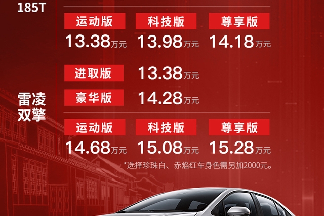 现在下单还是等卡罗拉？全新一代丰田雷凌售11.58-15.28万元