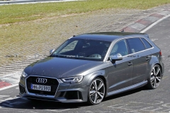 全新奥迪RS3掀背版谍照曝光