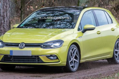 大众终于改变风格了，新八代高尔夫总算曝光，内饰让人刮目相看