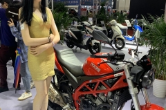 宗申赛科龙三款新车亮相北京摩展