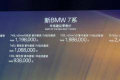 大鼻孔征服你了吗？新款宝马7系售82.80-242.80万元