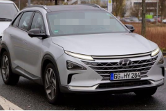 现代要火了！首款氢燃料SUV路试照曝光，续航1000公里3.5秒破百