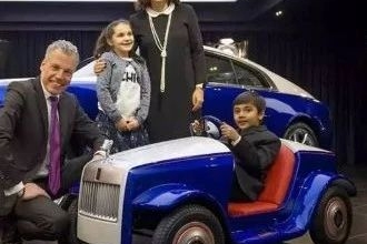 售价几十万的儿童玩具车，你见过没？