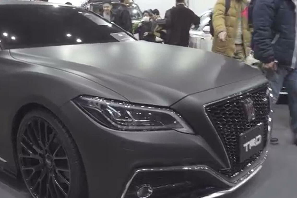 丰田御用改装部门TRD亲自操刀，皇冠TRD实拍！