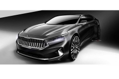 豪华与运动兼备 起亚全新K7设计草图曝光