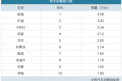 服气！实力不是吹出来的！5月销量前十都有谁？