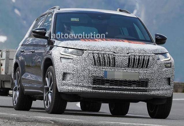 「e汽车」斯柯达全新柯迪亚克曝光 增混动引擎/动力超奥迪Q5L