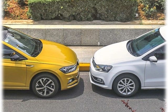 大众新老两代Polo对比，仅仅是加了个Plus那么简单？