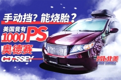 手动挡？能烧胎？美国竟有1000匹奥德赛 | 萝卜北美