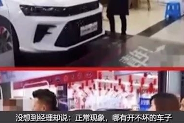10万大元买的新车“行车掉缸”！4S回应：正常现象