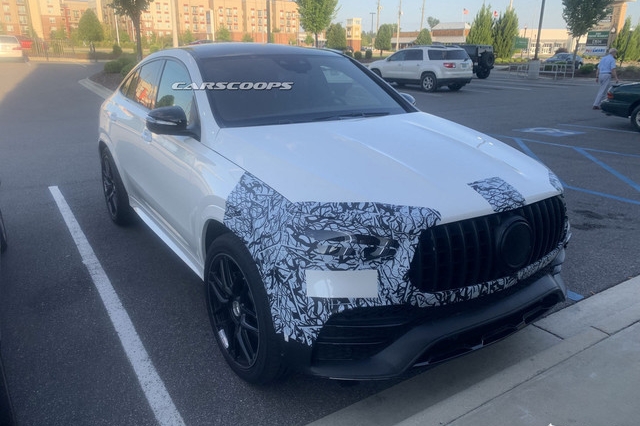 叫板新宝马X6 M 新一代AMG GLE 63 Coupe谍照