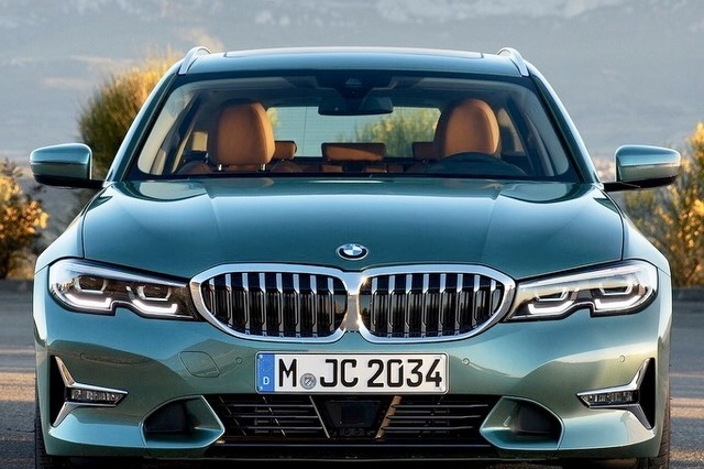 BMW 3-Series Touring，这什么颜色，挺好看的