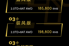 254马力5.9秒破百 领克03+售18.58万起