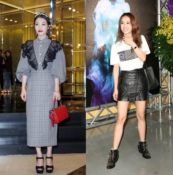 姐姐蔡旻纹(左)美国投资爆纠纷，牵连蔡依林(右) 图／台湾联合报系资料照