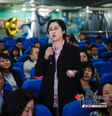 家长感言。图片由乌鲁木齐八一中学提供。