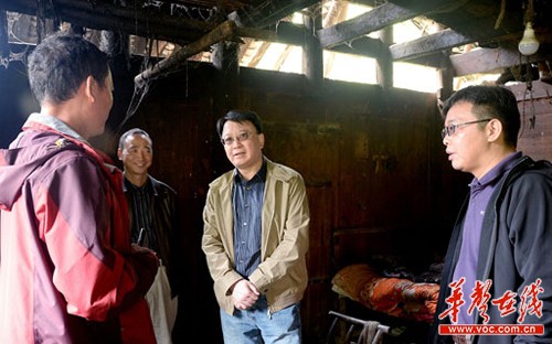 大唐集团湖南分公司领导多次到洗壁村走访调研