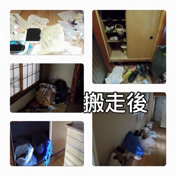 房客搬走后遗留大量垃圾。图撷自日本打工度假就职专家