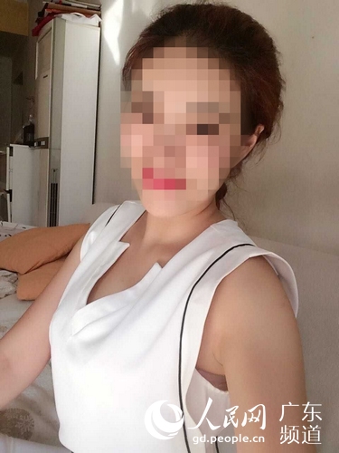 犯罪嫌疑人发给被骗事主的“空姐”照片。广州市公安局供图