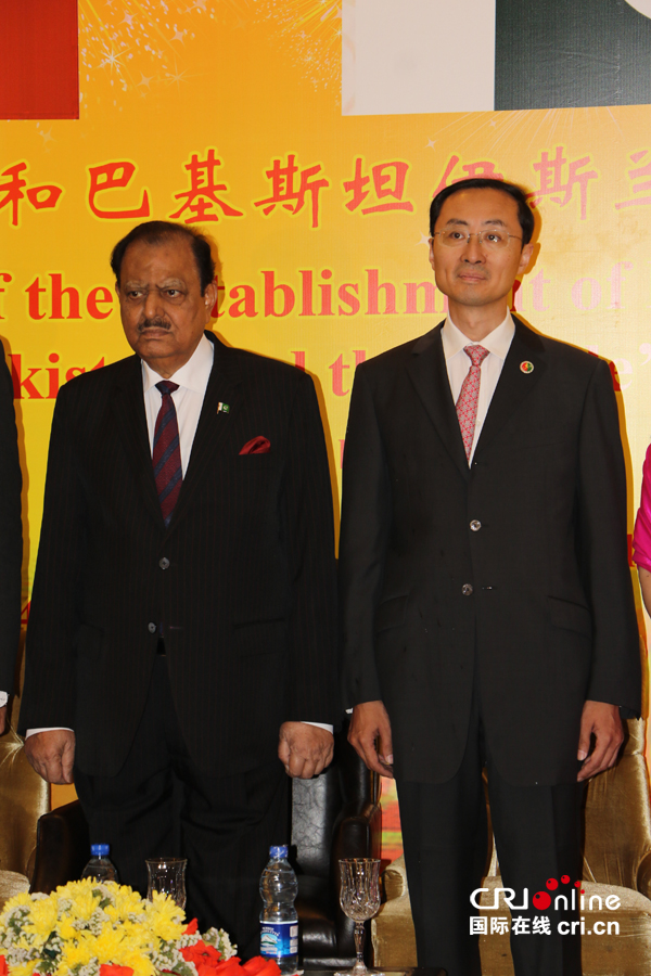 中国-巴基斯坦建交65周年招待会在伊斯兰堡举