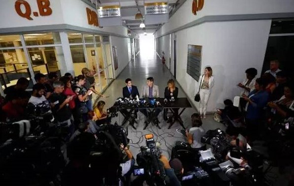 　　▲ 里约警方召开新闻发布会。