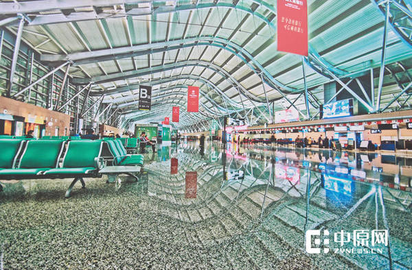 建筑韵律·郑州机场