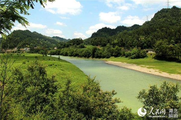 唐崖河，唐崖土司城的天赐护城河