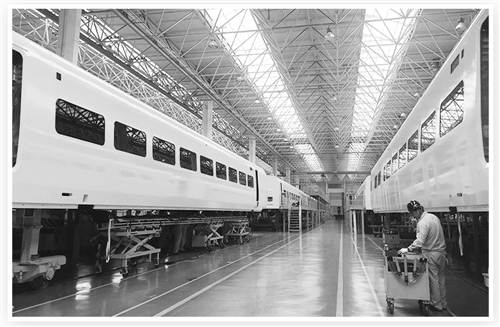 持续领跑 唯有创新 探访中车青岛四方机车车