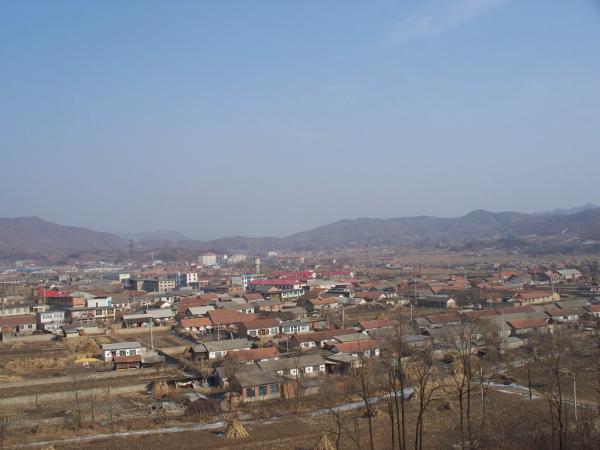 图为辽宁省丹东市长甸镇。 网络图片