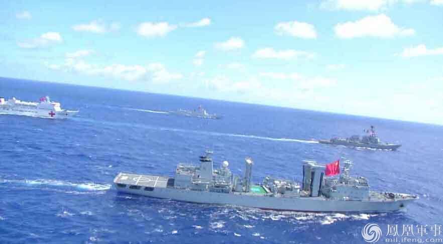 直击环太之十：中国海军再赴环太三大亮点引关注